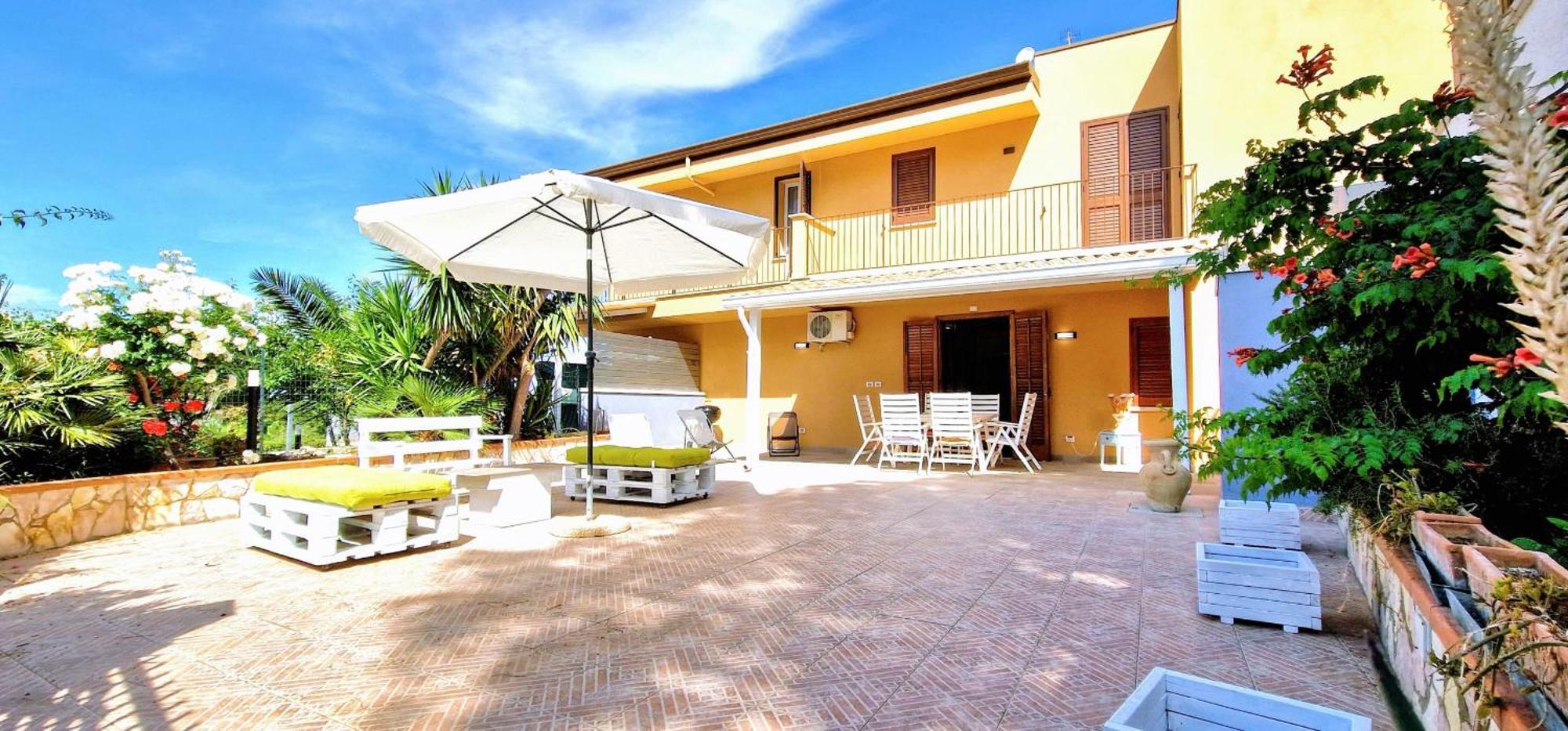 Casa Diomeda Villa Scopello  Eksteriør billede