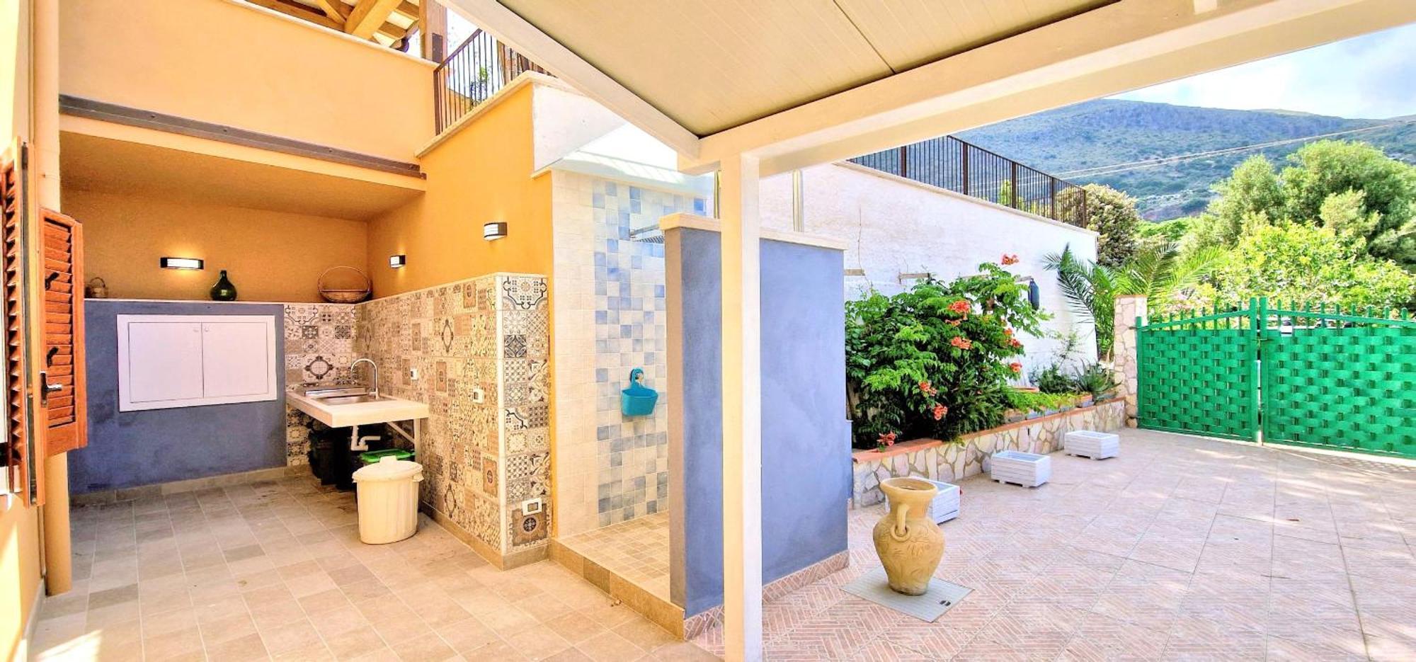Casa Diomeda Villa Scopello  Eksteriør billede