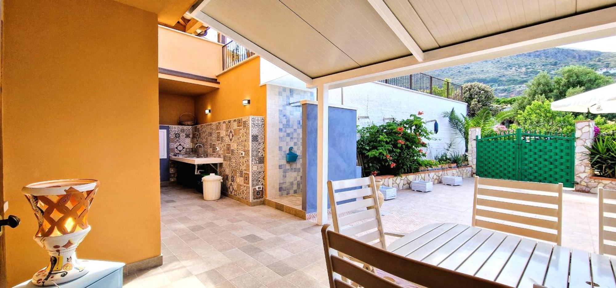 Casa Diomeda Villa Scopello  Eksteriør billede